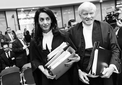 What kind of cases do international lawyers take?